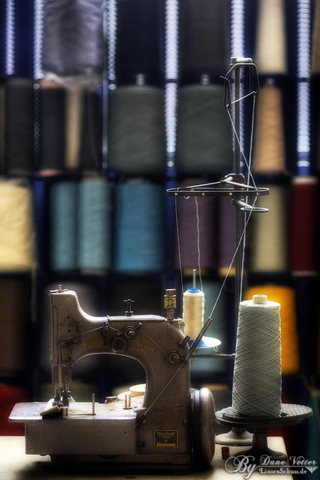 The old sewing machine